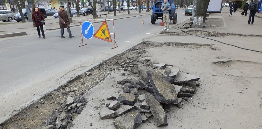 Пішохідна доріжка у центрі міста отримає новий вигляд