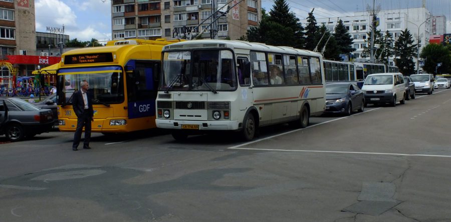 Стихійники знерухомили десятки автівок та тролейбуси