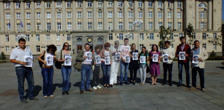 У Черкасах вшанували пам᾽ять загиблих працівників ЗМІ