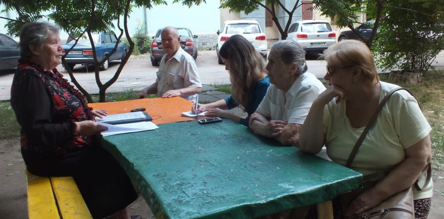 У центрі Черкас пенсіонери не миряться з керівництвом ОСББ
