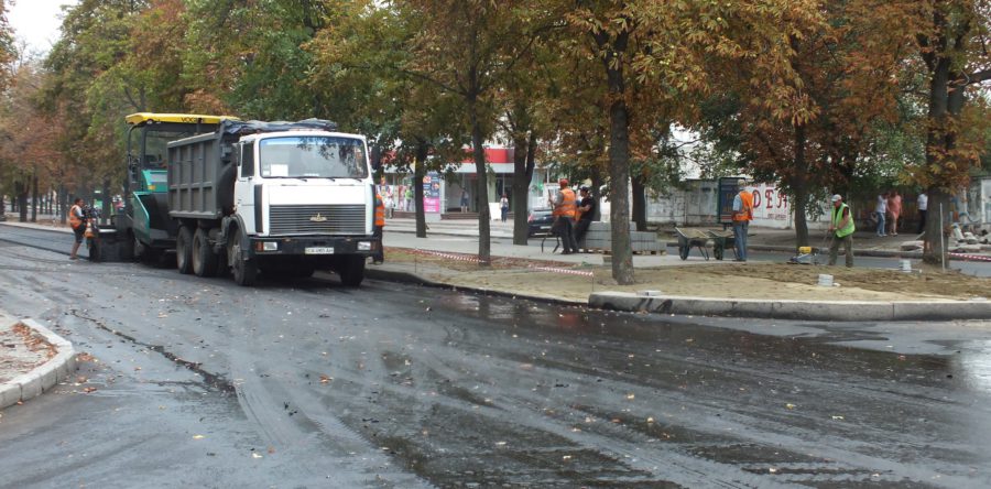 У Черкасах знову перекрили бульвар Шевченка