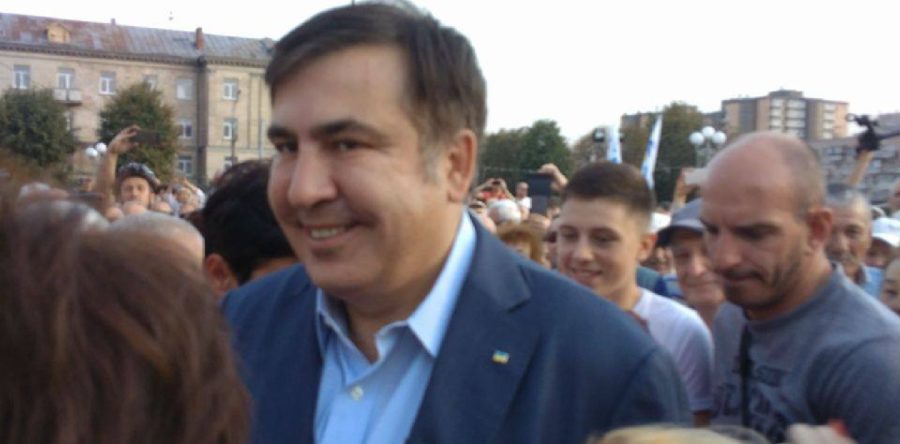 «Мені не треба жодна посада в Україні», – Михайло Саакашвілі в Черкасах