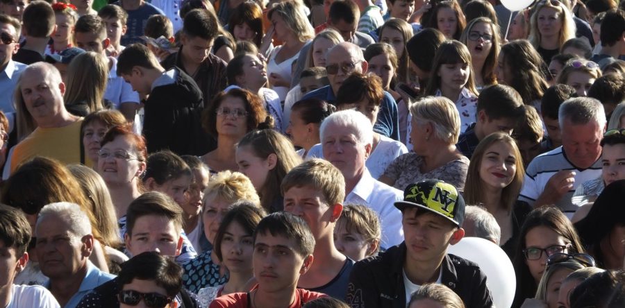 Жителі міста разом виконали «Славень Черкас»