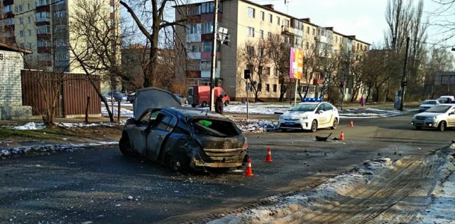 У Черкасах в ДТП постраждав водій, який ймовірно проїхав на червоний