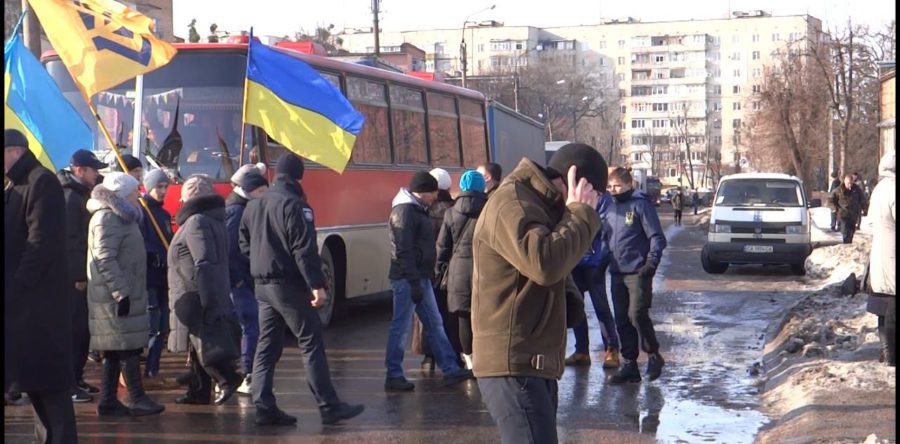 Всі котельні у Смілі вимкнені. Люди перекрили вулицю