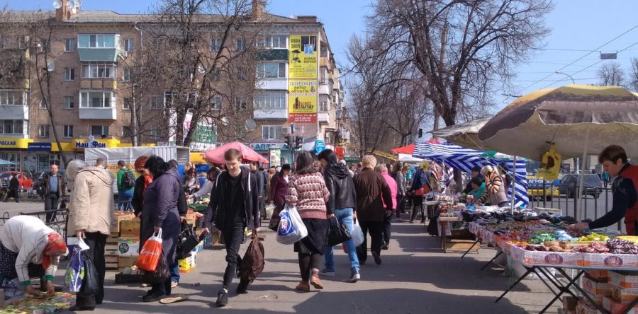 Стихійна торгівля повернулася у середмістя Черкас