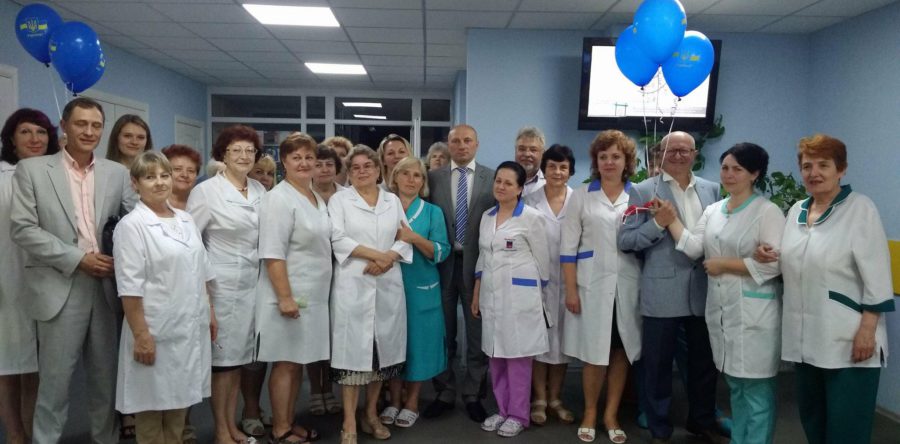 У черкаському Центрі медико-санітарної допомоги оновили фойє
