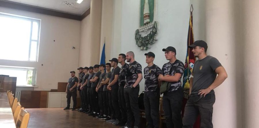 На політичну ситуацію в Смілі намагаються вплинути активісти Нацкорпусу