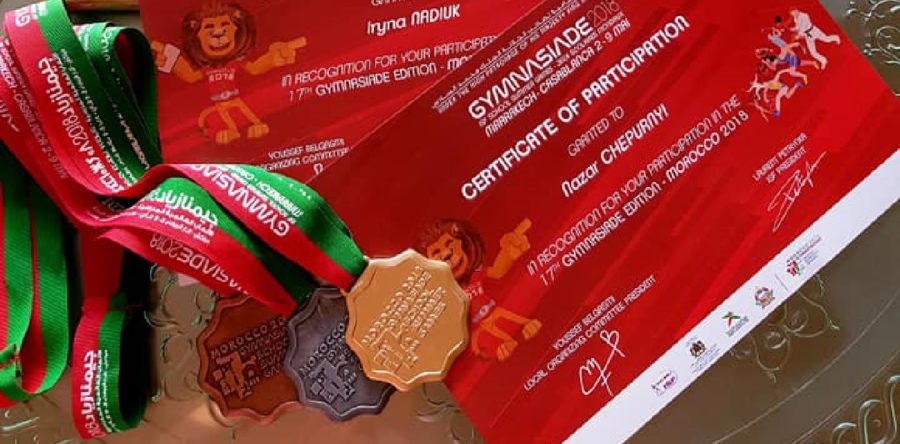 У Черкасах привітали тренера та лауреата Всесвітньої Гімназіади