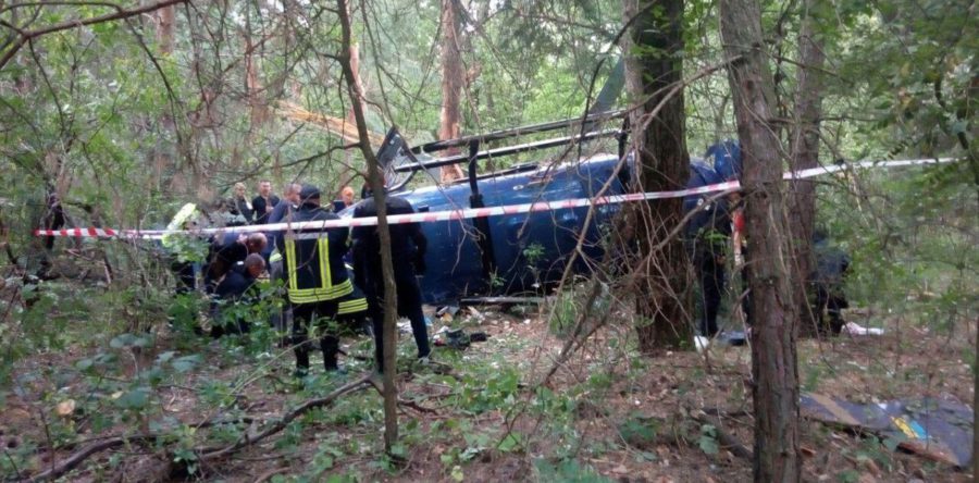 У Києві розбився гелікоптер мільярдера Косюка