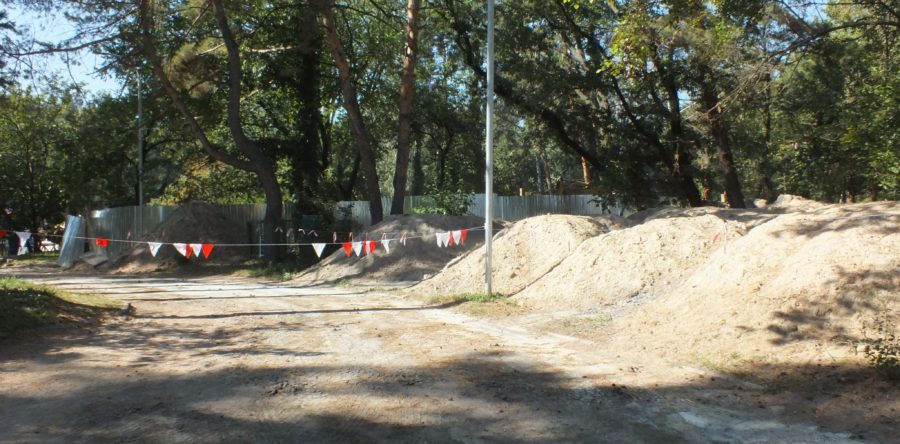 У парку «Сосновий Бір» встановлюють «Колесо огляду»