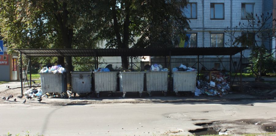 У Черкасах знову проблеми з вивезенням сміття