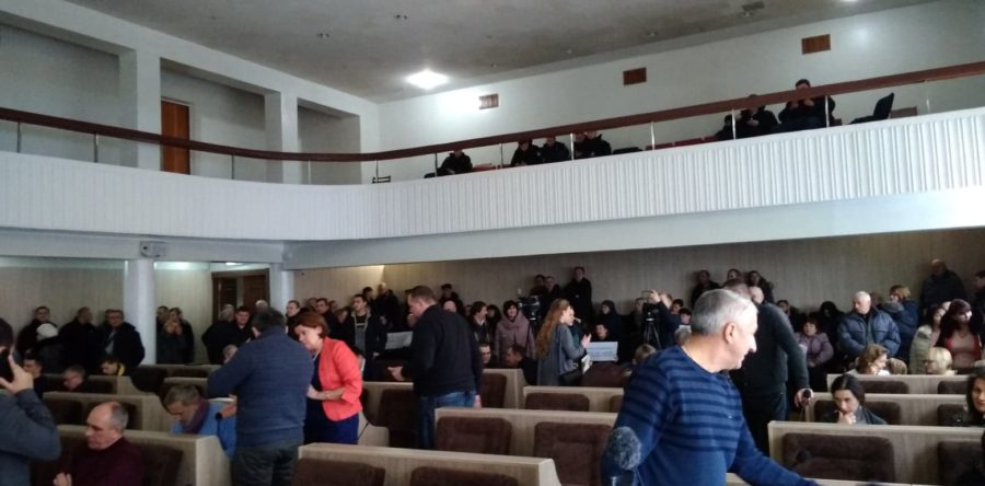 Сесія Черкаської міськради перетворилась на піар-акцію опозиціонерів