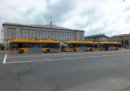 «Азотівські» тролейбуси вийдуть на лінії до 9 травня