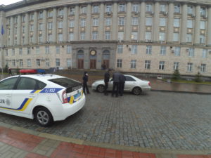 Патрульні оштрафували водія авто начальника поліції