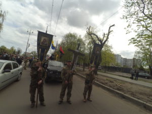 Черкаси, 14 квітня 2017 р.. Марш учасників АТО