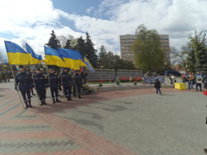Черкаси, 14 квітня 2017 р.. Марш учасників АТО