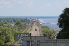 Мост в Черкасах закрито