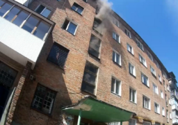 21 серпня об 11:35 надійшло повідомлення про пожежу у квартирі на 1-му поверсі на вулиці Залізняка
