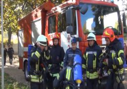 Черкаські рятувальники провели тренінг з евакуації школярів