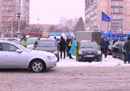 Черкаські євробляхери вийшли на акцію протесту