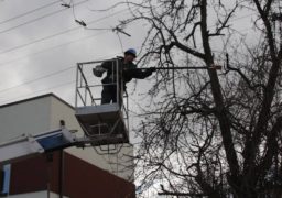 Черкаський міський РЕМ проводить планове очищення повітряних ліній електромереж