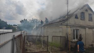 У Лисянці горів житловий будинок