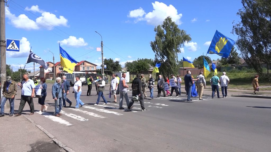 Зранку 15 липня сміляни перекрили дорогу державного значення