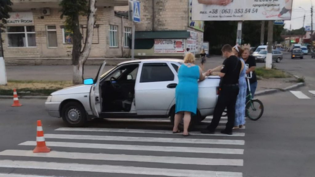 ДТП на переході у Смілі