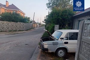 ДТП в'їхав у стіну, черкаси