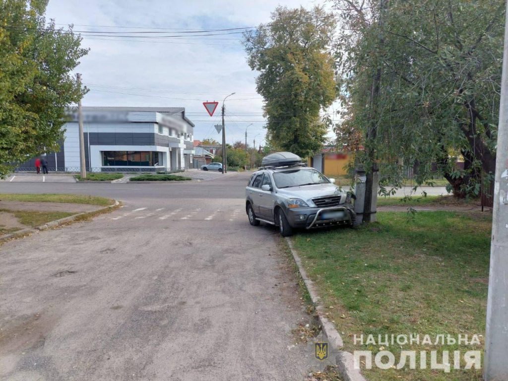ДТП у Черкасах водійка наїхала на пішохода