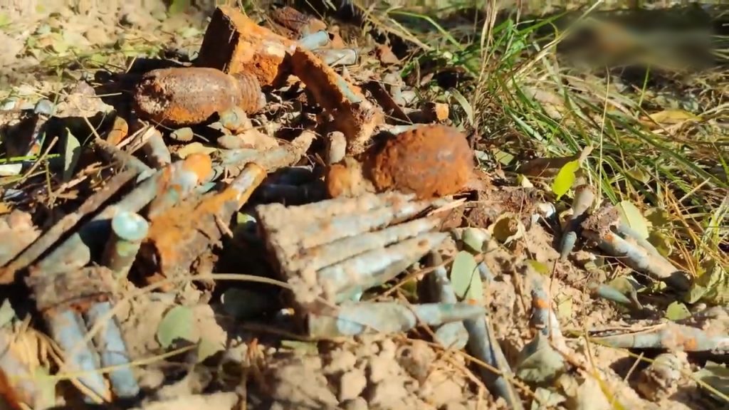 На Золотоніщині виявили 8 гранат та понад тисячу патронів