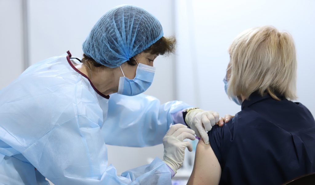 У будівлі Автобусної станції №2 відкрили центр вакцинації