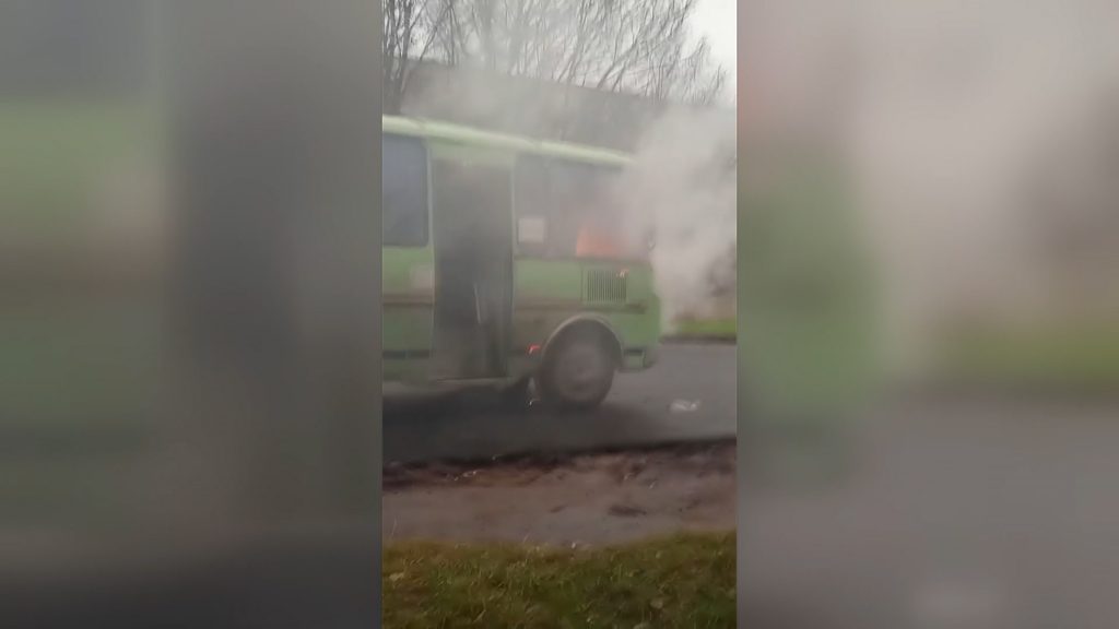 У Смілі на ходу задимівся автобус