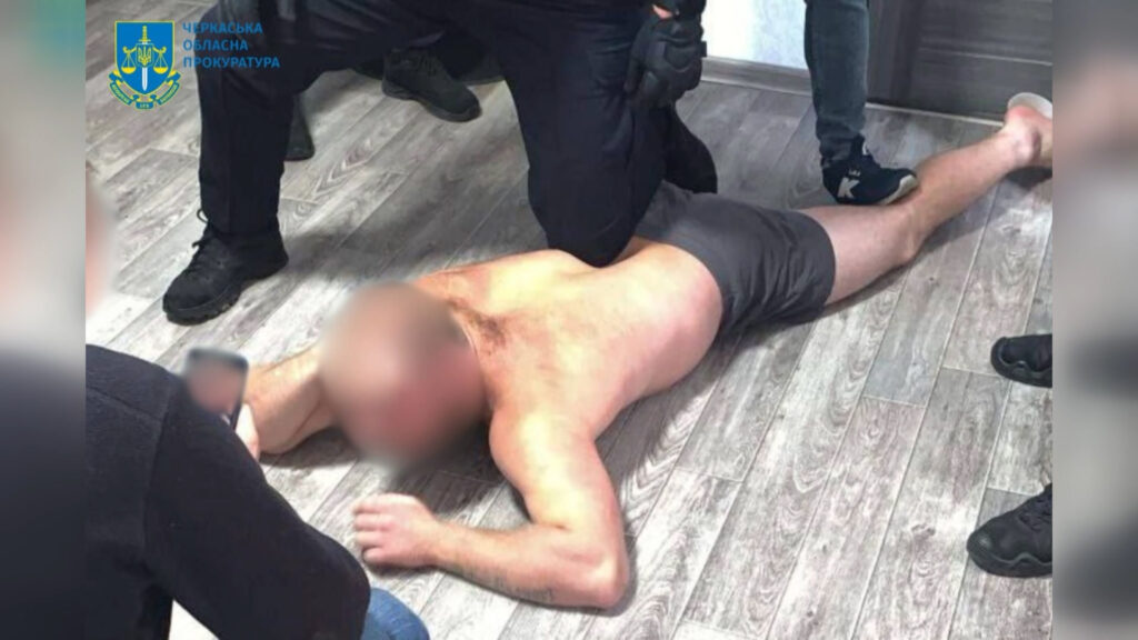Підозрюваного в побитті військового в Смілі затримано в Умані в готелі, де він переховувався