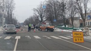 На перехресті вулиць Франка та Благовісна в Черкасах сталася ДТП