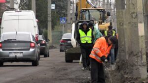 У Черкасах капітально ремонтують вулицю Одеську