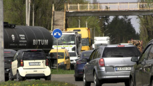 Ремонт об’їздної дороги в в мікрорайоні Лісоий викликав шалені затори