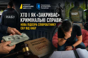 Хто і як «закриває» кримінальні справи: нова підозра співробітнику СБУ від НАБУ